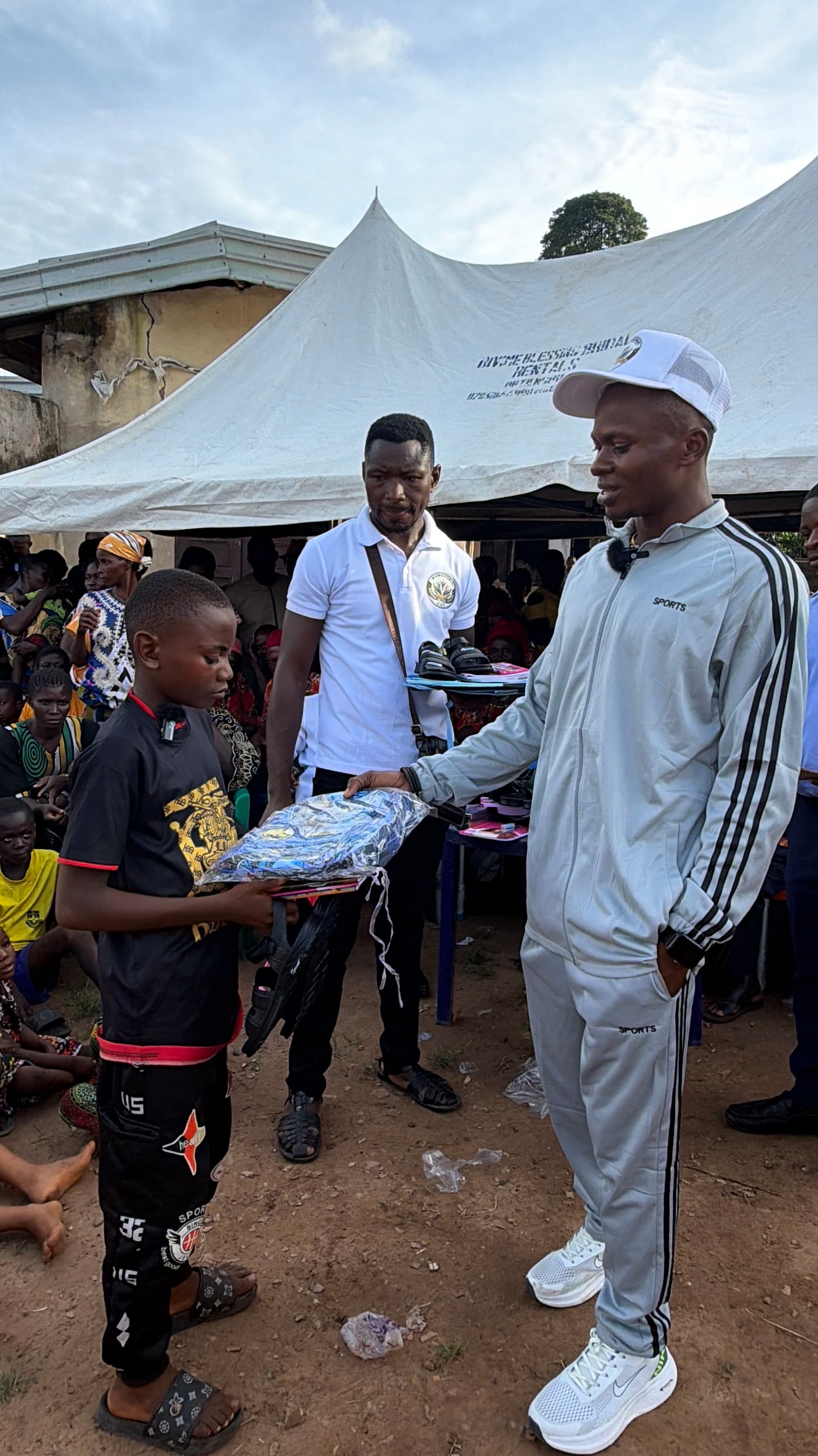Touching lives through humanitarian services